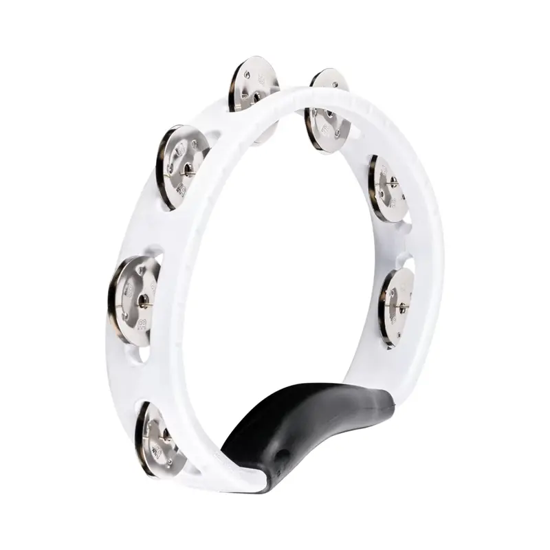 Meinl Headliner Series Htwh Hand Held Abs Tambourine - White 1