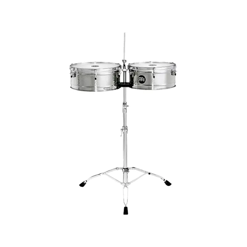 Meinl Luis Conte Signature Stainless Steel Timbales, 14"-15" 1