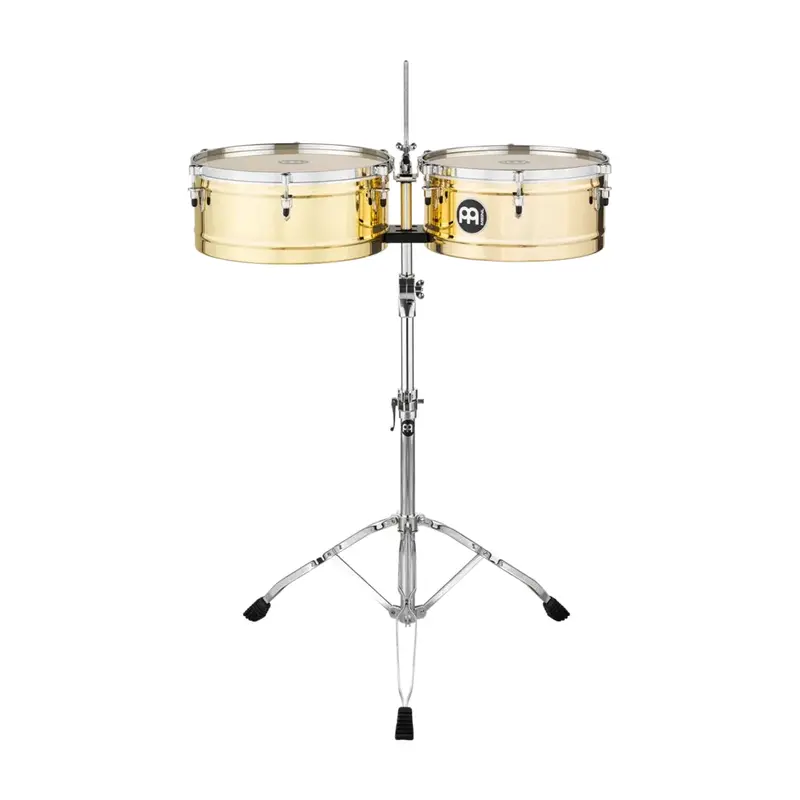 Meinl Marathon Series Mts1415b 14" & 15" Brass Timbales 1
