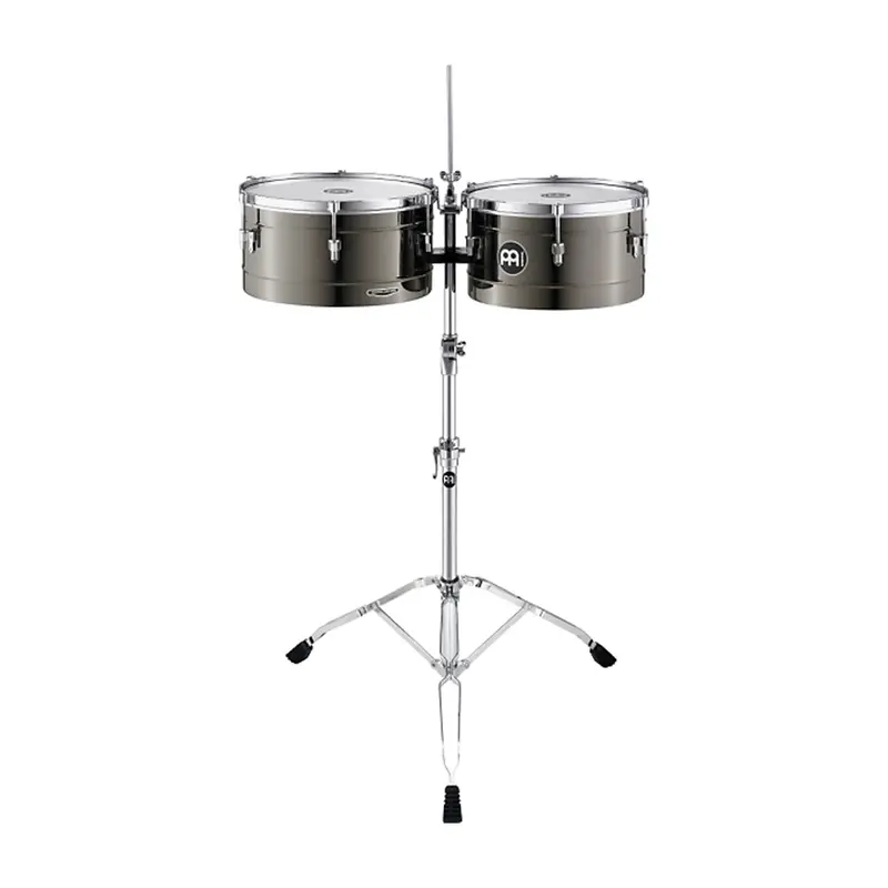 Meinl Marathon Steel Timbales Black Nickel 1