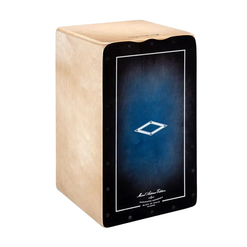 Meinl Percussion Artisan Edition Tango Line Cajon - Blue Fade 1
