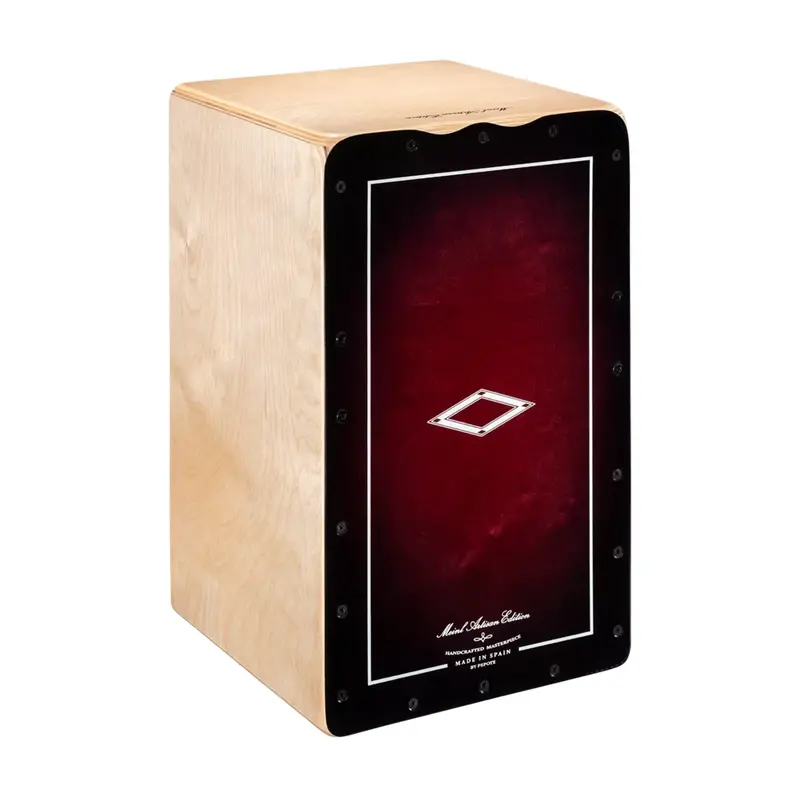 Meinl Percussion Artisan Edition Tango Line Cajon - Red Fade 1