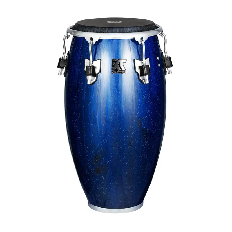 Meinl Percussion Artist Series William Kachiro Thompson 11.75" Pine Conga - Blue Wave 1