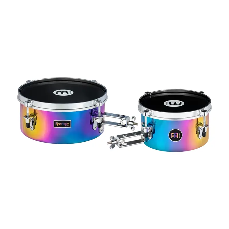 Meinl Percussion Drummer 8" And 10" Steel Timbales  - Spectrum 1