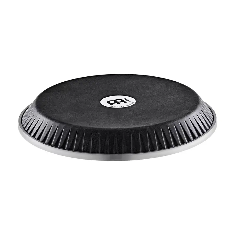 Meinl Percussion Head By Remo For Select Meinl Congas With Ssr Rims-Made In Usa-11 3/4" Skyndeep, Black Calfskin (Rhead-1134Bk) 1