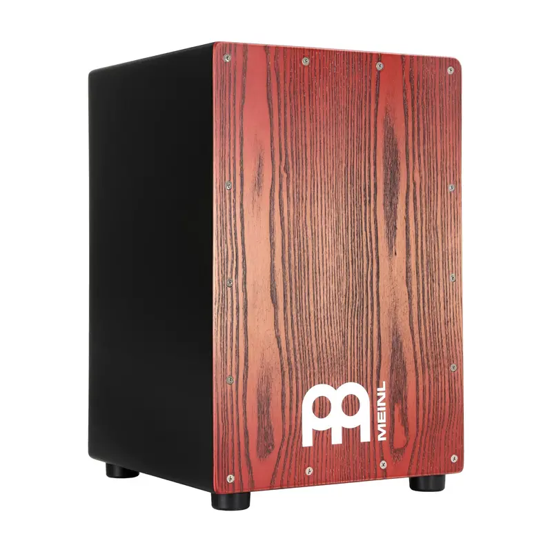 Meinl Percussion Headliner Mcaj100bk Snare Cajon - Tango Red Fade 1