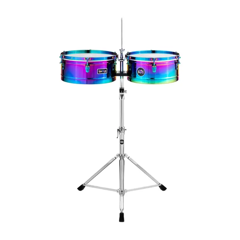 Meinl Percussion Spectrum Series 14" And 15" Steel Timbales  - Spectrum 1