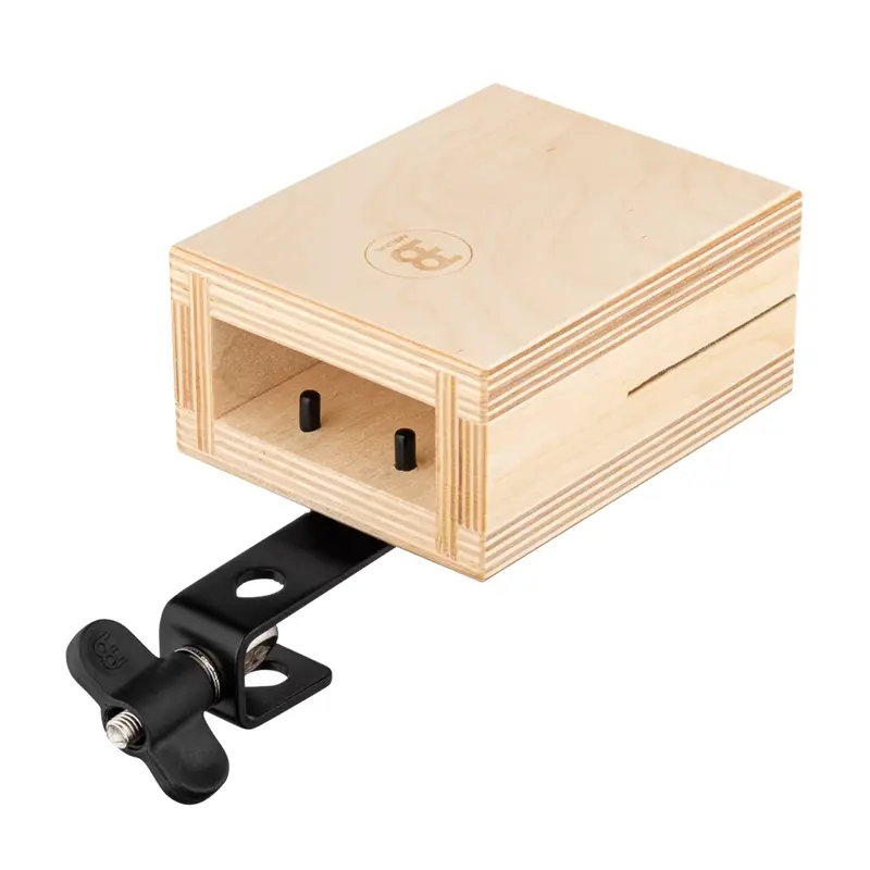 Meinl Percussion Wood Temple Block - C6 - Natural Wood 1