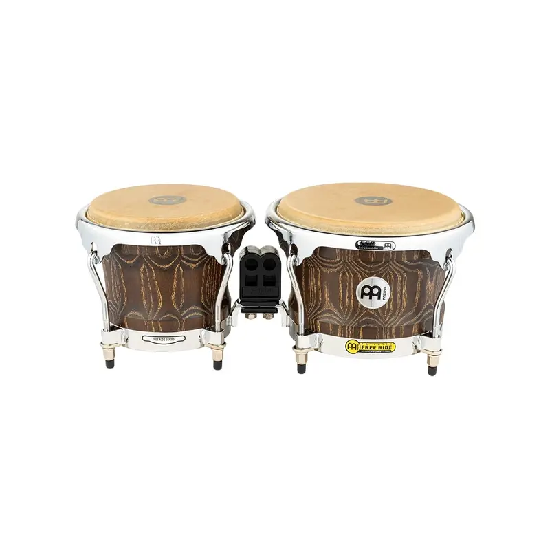 Meinl Percussion Woodcraft Series 7 & 8.5" Bongos- Vintage Brown 1