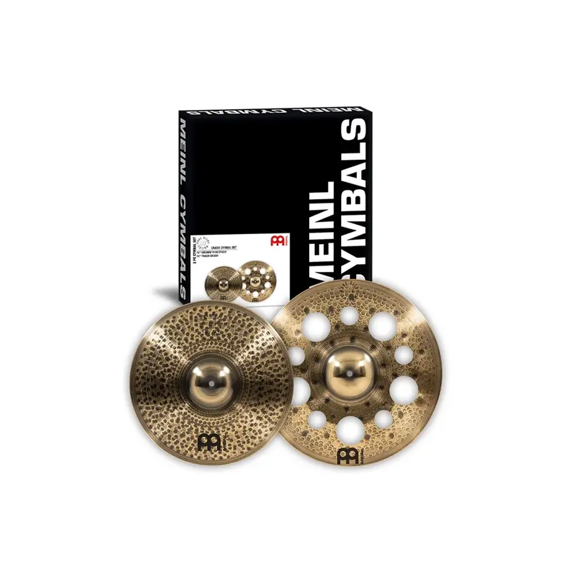 Meinl Pure Alloy Custom Pac1618 Crash Cymbal Set 1