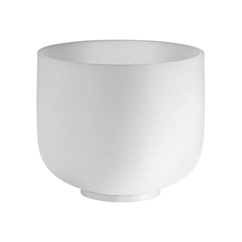 Meinl Sonic Energy Crystal Singing Bowl W/ Silicone Ring For Root Chakra In B4 - 8" 1