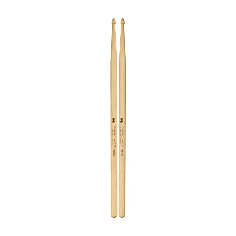 Meinl Standard Long 7A Drumsticks - American Hickory 1