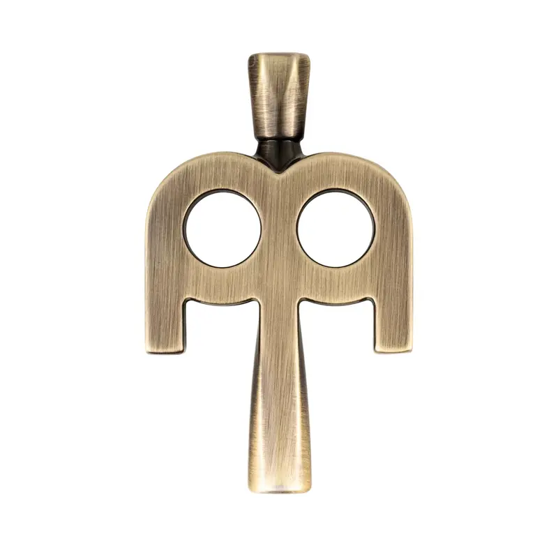 Meinl Stick & Brush Kinetic Drum Key  - Antique Bronze Plated Finish 1
