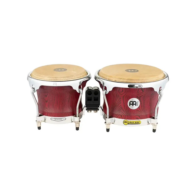 Meinl Woodcraft Series 7 And 8.5" Bongos - Vintage Red 1