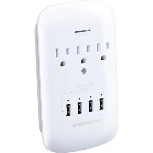 Monster Cable Wall Tap Surge Protector 1