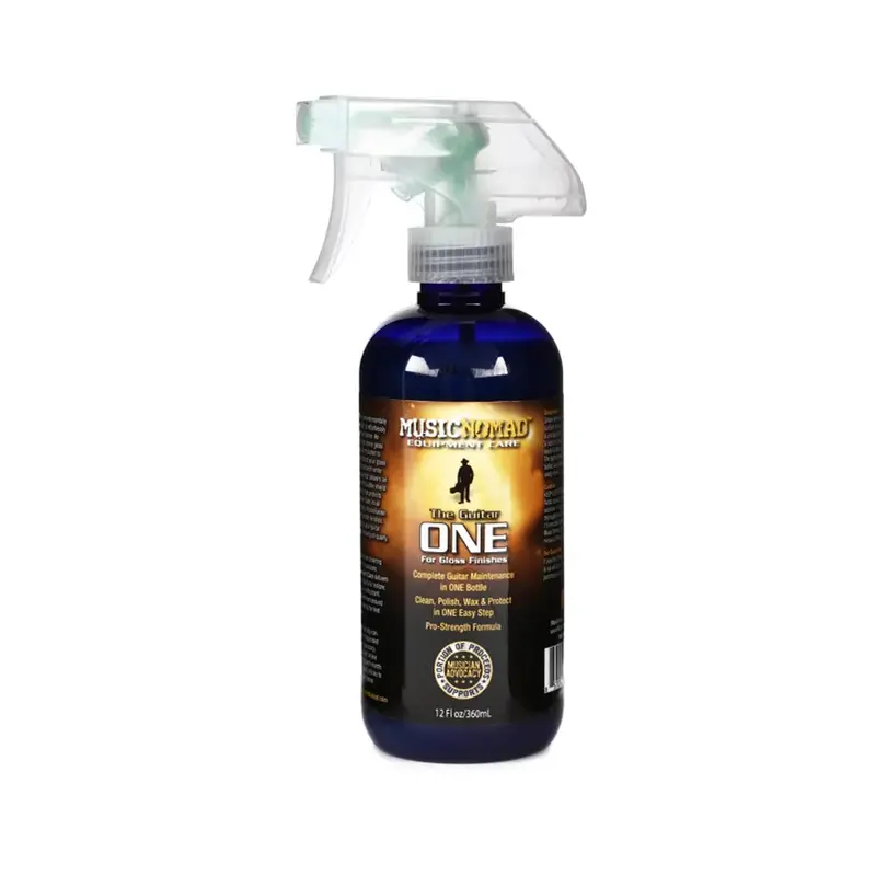 Musicnomad The Guitar One All In 1 Cleaner, Polish & Wax - 12-Oz. Bottle 1