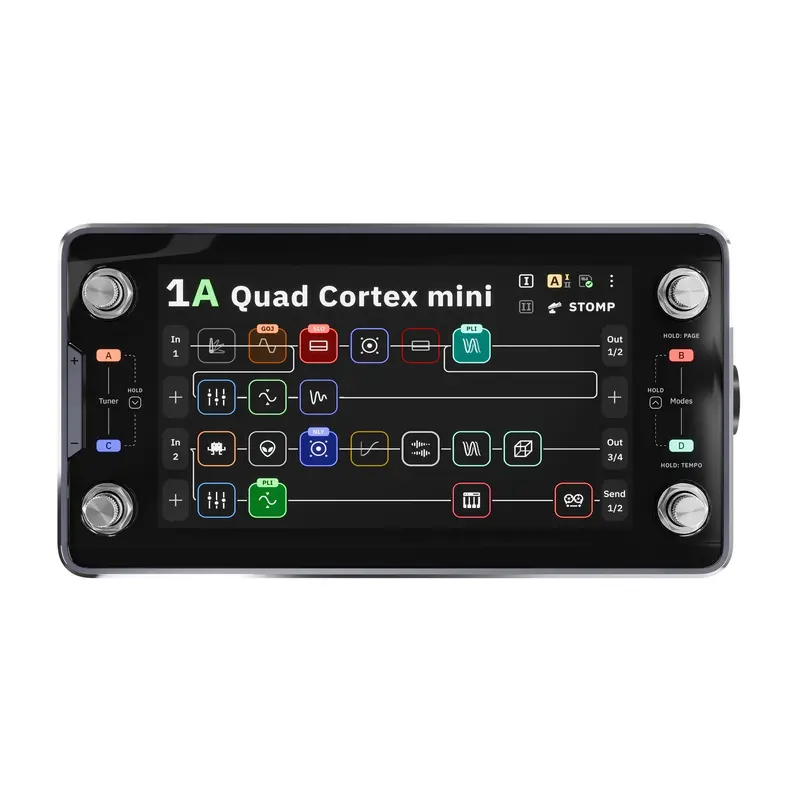 Neural Dsp Quad Cortex Mini Modeling And Effects Processor 1