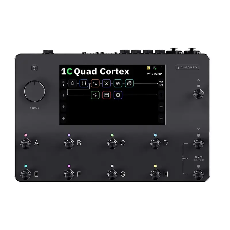 Neural Dsp Quad Cortex Quad-Core Digital Effects Modeler/Profiling Floorboard 1