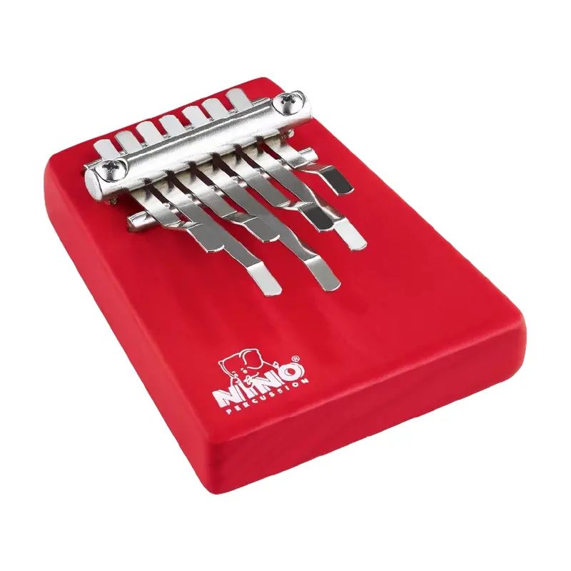 Nino Percussion Nino964r Medium Wood Kalimba - Red 1