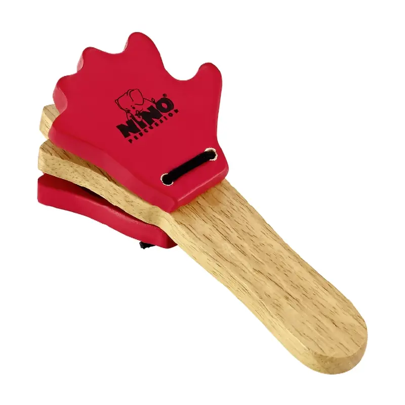 Nino Percussion Wood Hand Castanet 1
