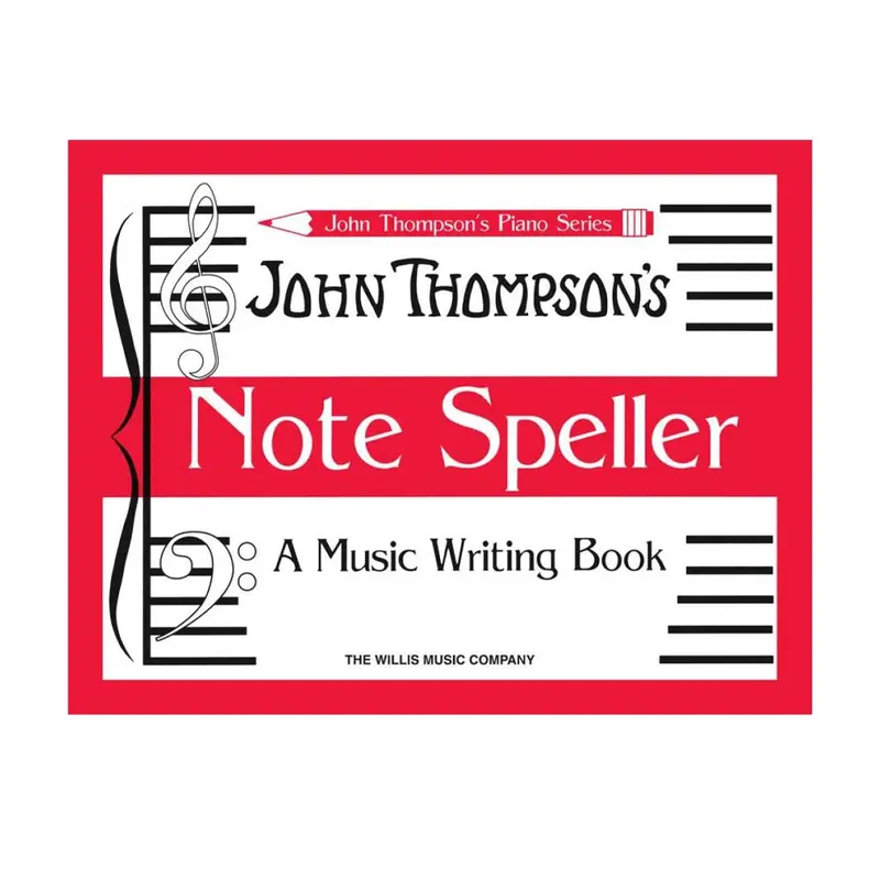 Note Speller A Music Writing Book 1