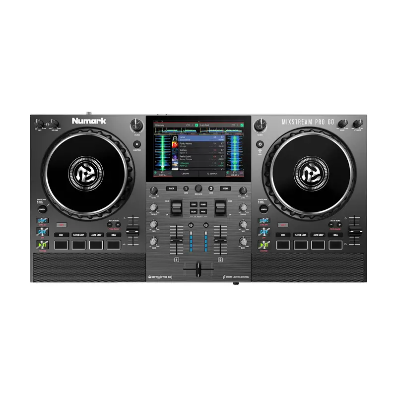 Numark Mixstream Pro Go Battery-Powered Standalone Dj Controller 1