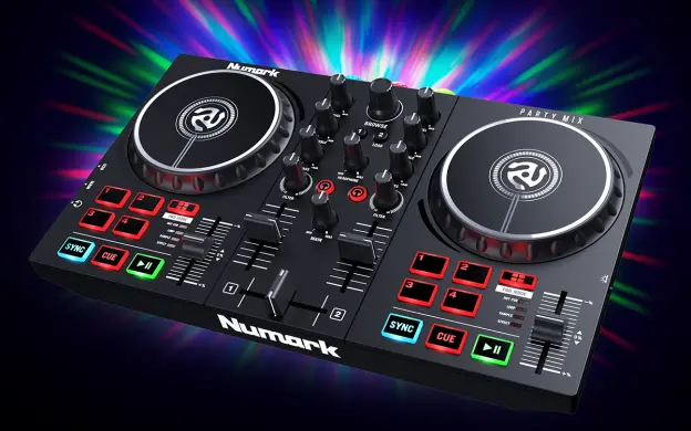 Numark Party Mix Ii Dj Controller W/ Built-In Light Show 1