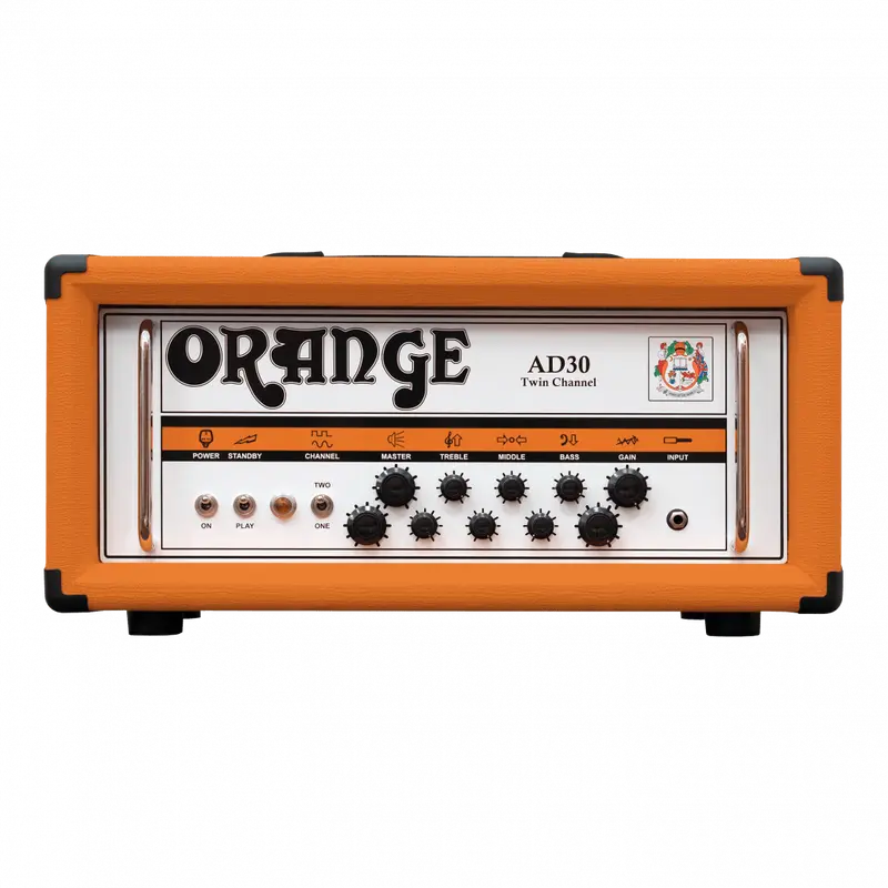 Orange Ad30h 30-Watt 2-Channel Amplifier Head - Orange Tolex 1