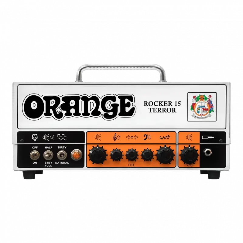 Orange Amplifiers Rocker 15 Terror 15W Tube Guitar Amp Head White 1