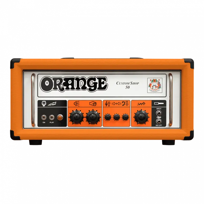 Orange Cs50 Custom Shop 50-Watt Tube Head 1