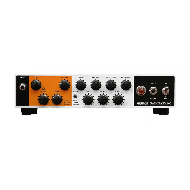 Orange Gain Baby 100W, 2-Channel Solid-State Guitar Amp Head 1