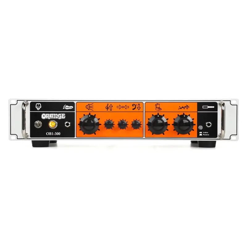 Orange Ob1-300 300-Watt Single Channel Solid State Bass Head 1