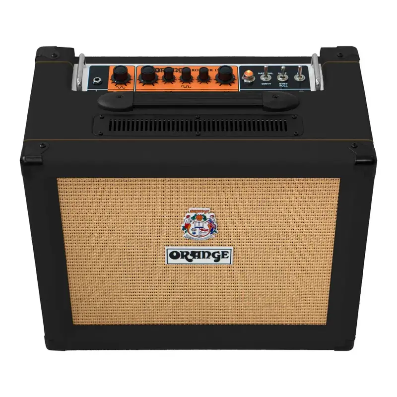 Orange Rocker 15 15W 2-Channel All-Tube Guitar Combo Amplifier - Black 1