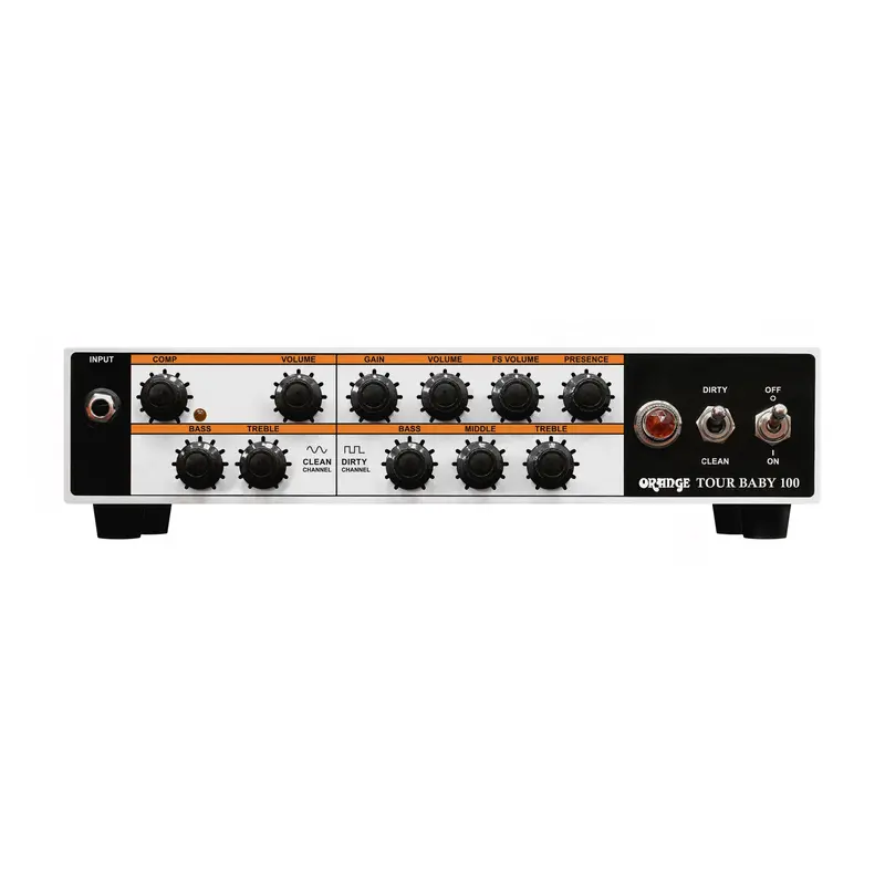 Orange Tour Baby 100W, 2-Channel Solid-State Guitar Amp Head - White 1