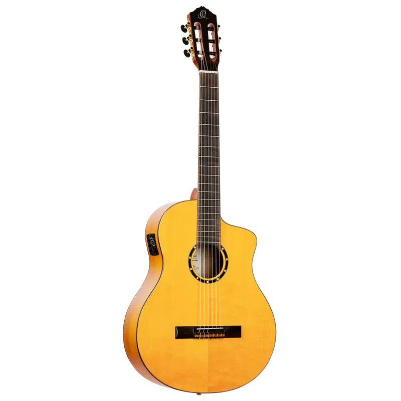 Ortega Family Series Pro Rce170f Full Size Acoustic Electric Guitar  - Natural 1