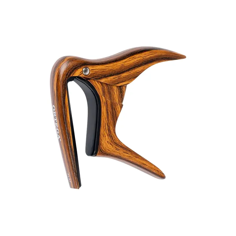 Ortega Flat Guitar Capo - Walnut 1