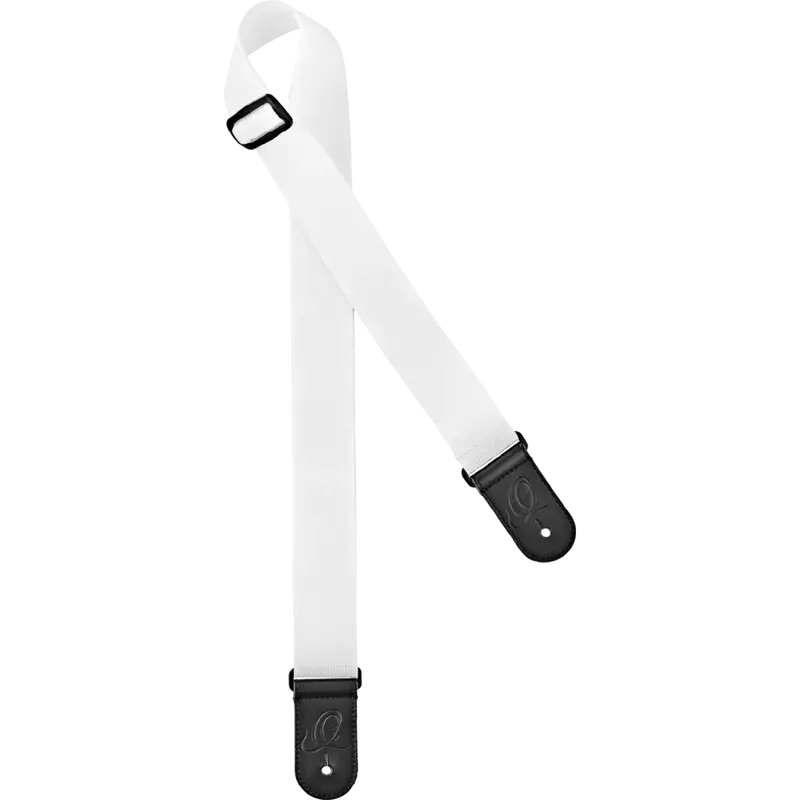 Ortega Guitar Unicolor Nylon Strap - White 1