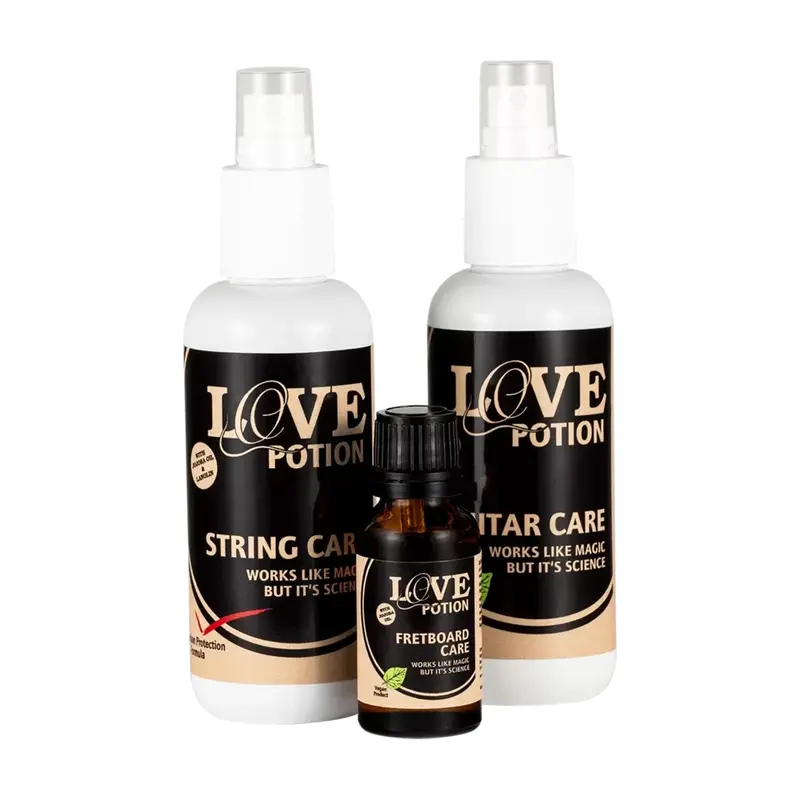 Ortega Love Potion Guitar/String/Fretboard Care Set - Olp-Pack 1