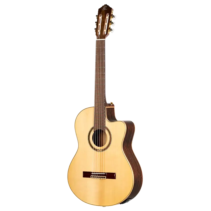 Ortega Performer Series Rce138sn Acoustic Electric Nylon Guitar  - Natural 1