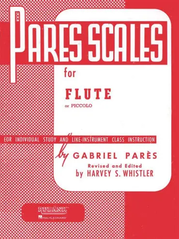 Pares Scales For Flute Or Piccolo By Gabriel Parés 1