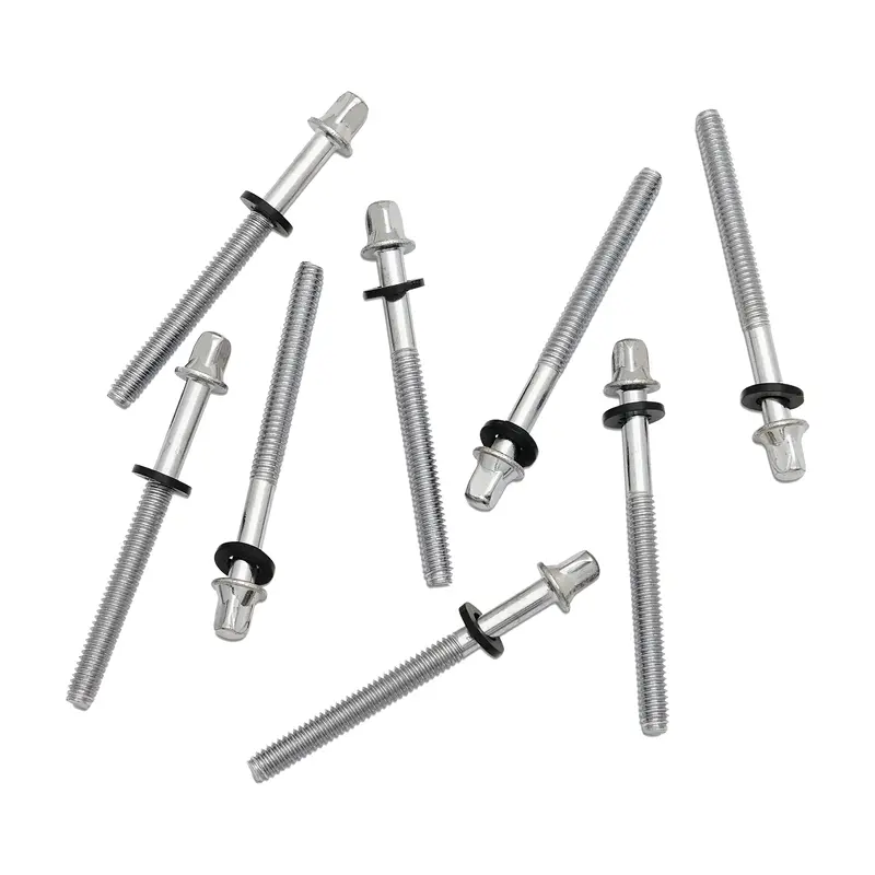 Pdp By Dw 8-Pack 12-24 Standard Tension Rods W/Nylon Washers 60Mm Pdaxtrs6008 1