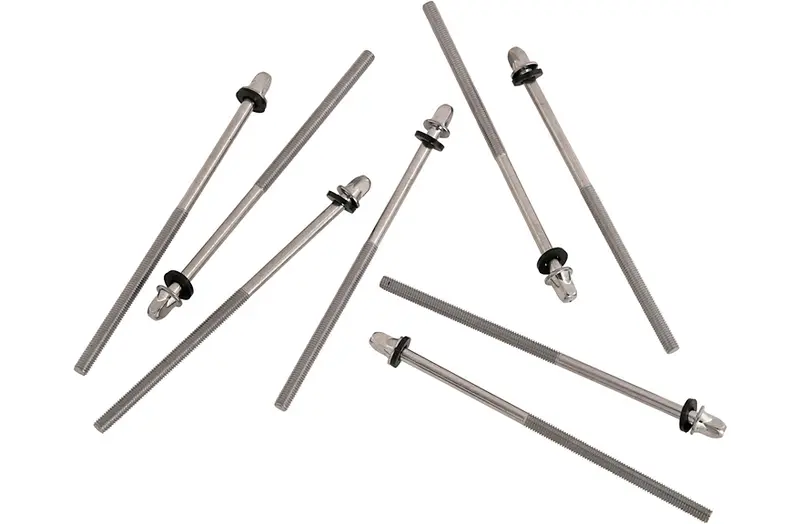 Pdp By Dw 8-Pack True Pitch Tension Rods W/Nylon Washers 110Mm 1