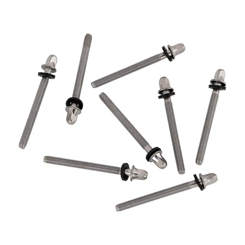 Pdp By Dw 8-Pack True Pitch Tension Rods W/Nylon Washers 55Mm Pdaxtrtp5508 1