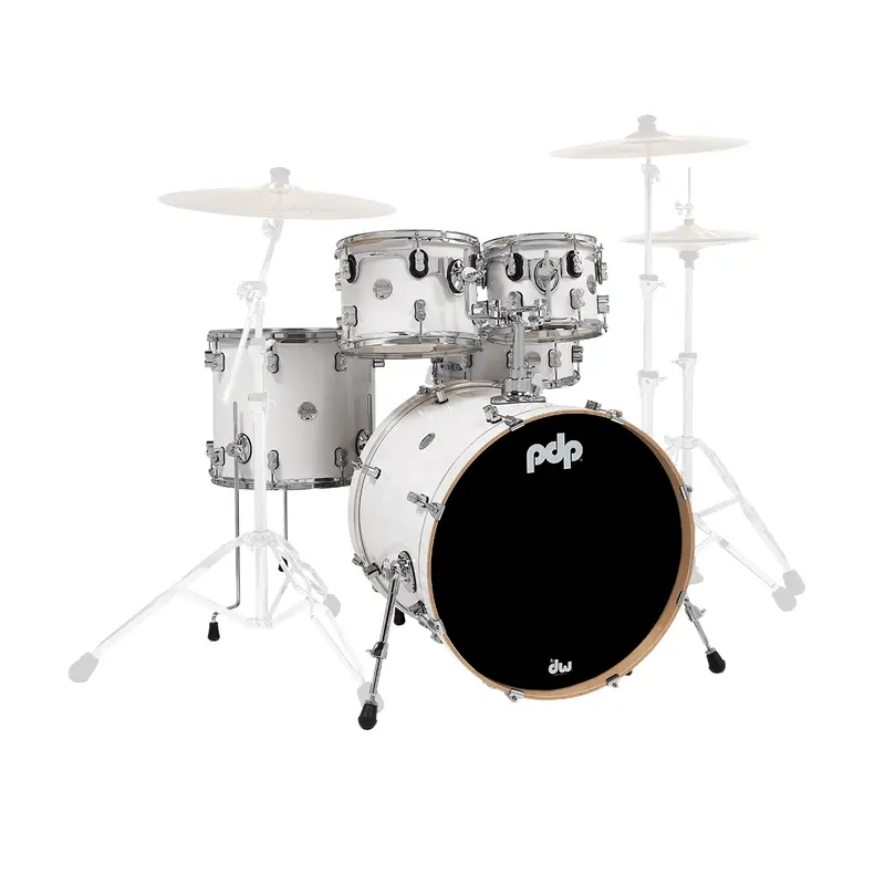 Pdp By Dw Concept Maple 5-Piece Shell Pack Pearlescent White 1