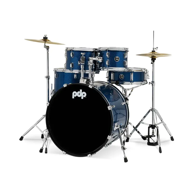 Pdp Centerstage 22" 5-Piece Complete - Royal Blue Sparkle 2