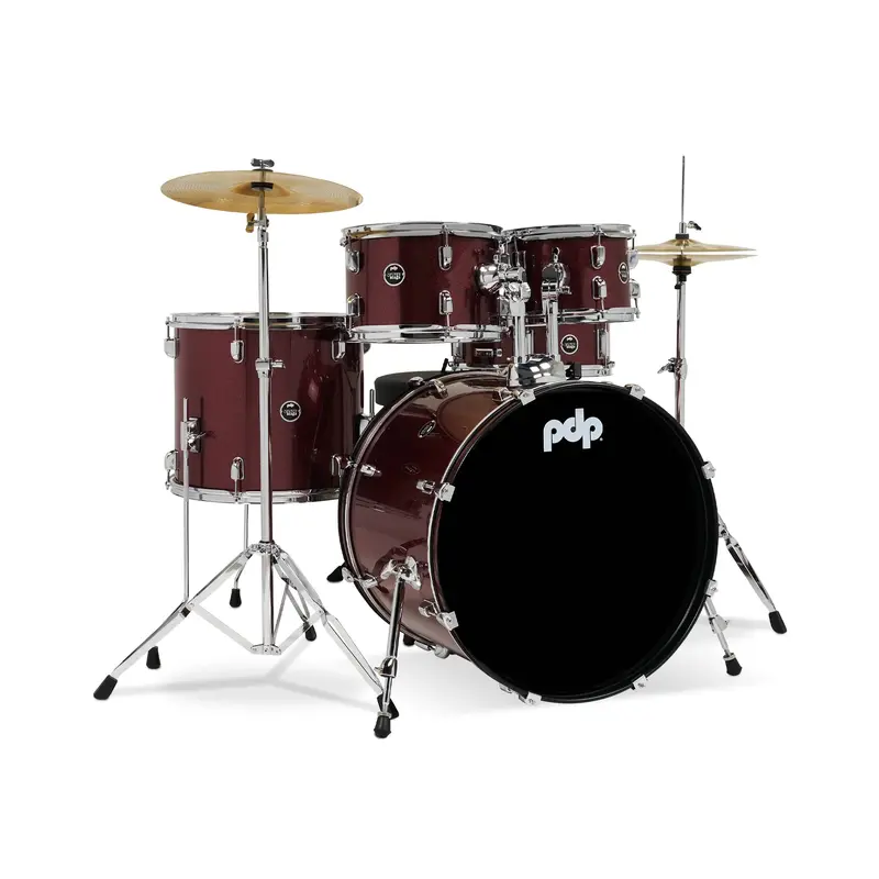 Pdp Centerstage 22" 5-Piece Complete - Ruby Red Sparkle 1