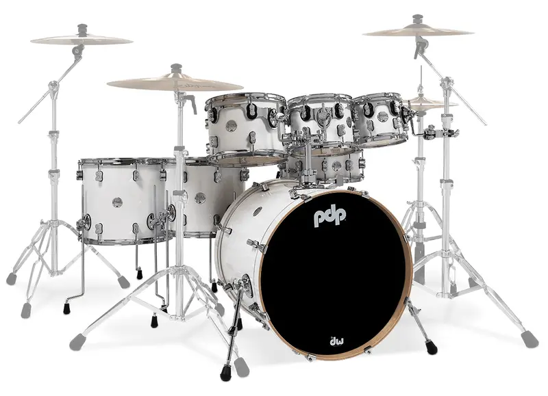 Pdp Cm7 Concept 7 Pcs Shell Pack - Pearlescent White 1