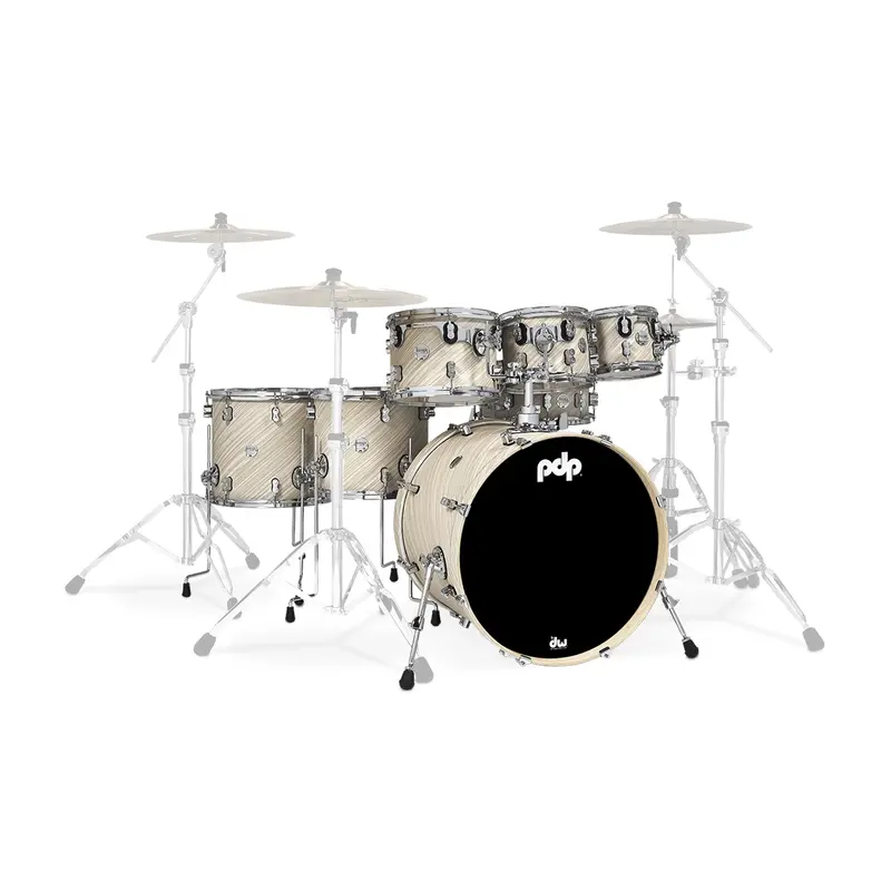 Pdp Concept Maple 7 Piece Shell Pack - Twisted Ivory Finishply 1