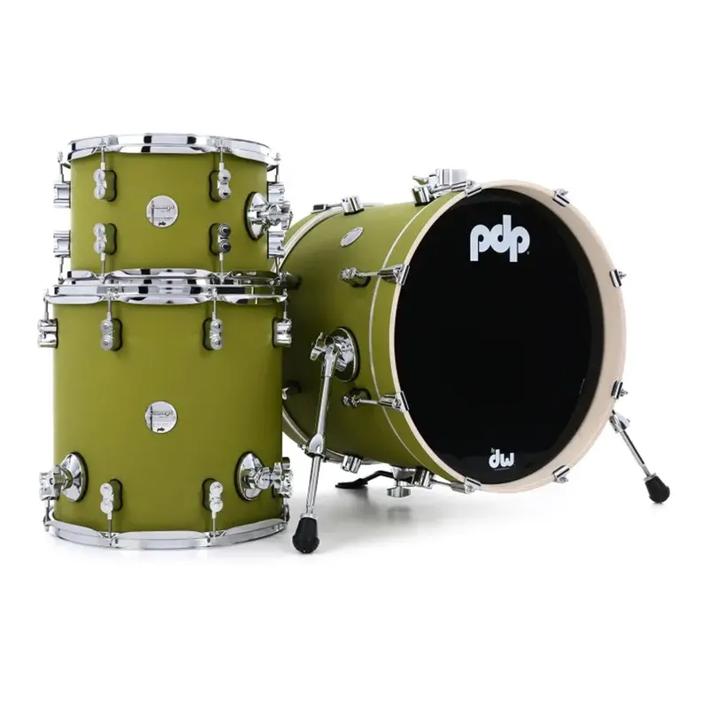 Pdp Concept Maple Bop 3-Piece Shell Pack - Satin Olive 1