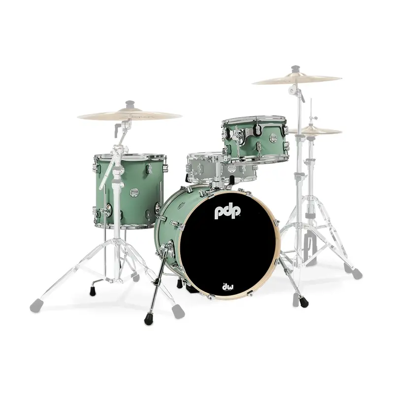 Pdp Concept Maple Bop 3-Piece Shell Pack - Satin Seafoam 1